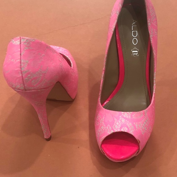 Aldo Neon Pink Heels | Original | Unworn - Picture 5 of 7